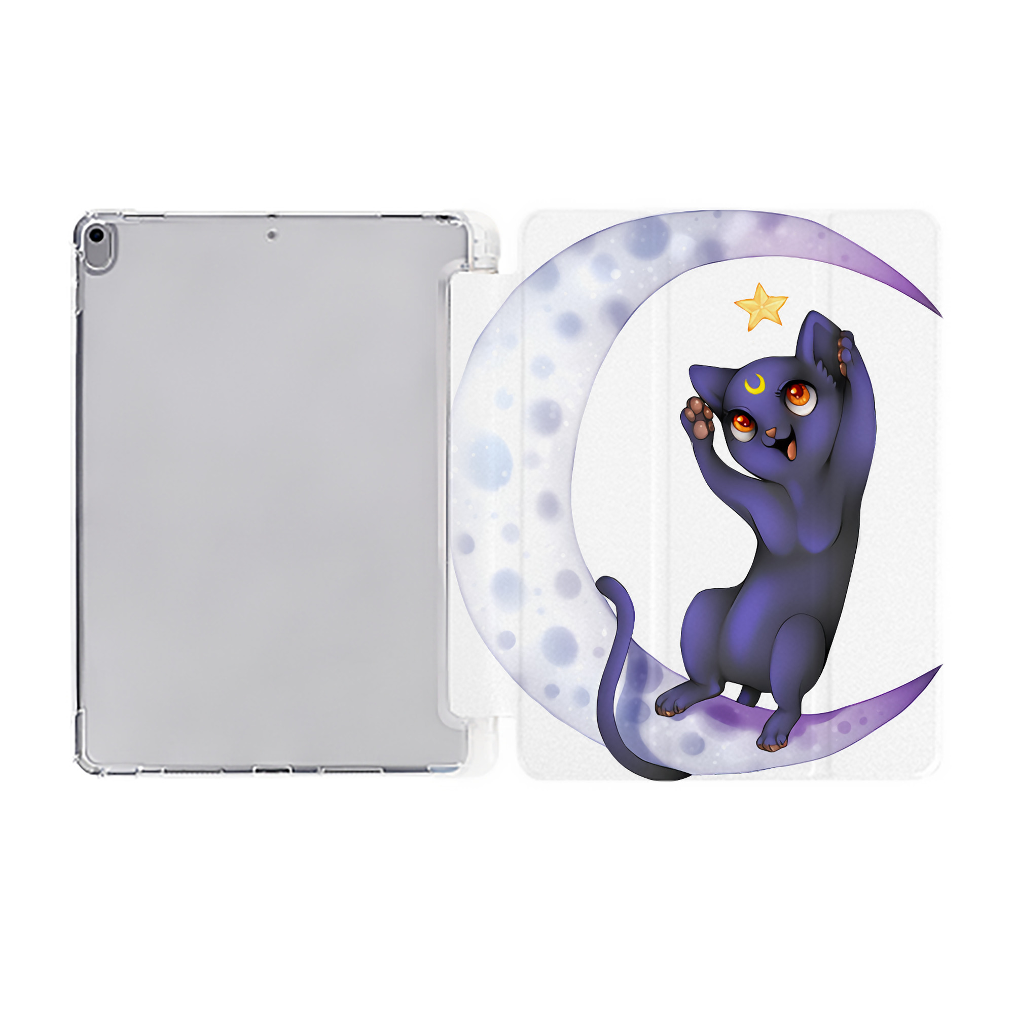 （画像用） 美少女戦士セーラームーン Sailor Moon IPad ケース ペン収納付き 三つ折りスタンド PUレザー×シリコン 対応機種9.5/10.5/10.9インチ